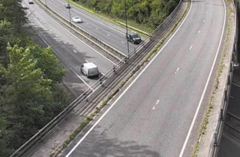 A48M reopens following police incident