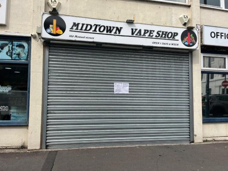 Three Swansea vape shops ordered to close after illegal goods raid