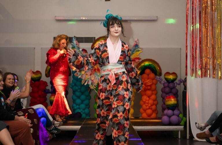 Young people take to the catwalk for Blaenau Gwent Pride Fashion Show