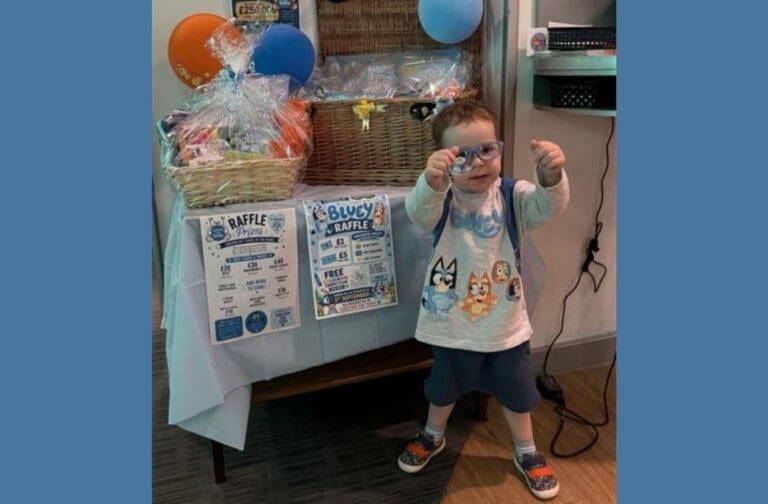 Newport businesses rally together to support three-year-old Teddy