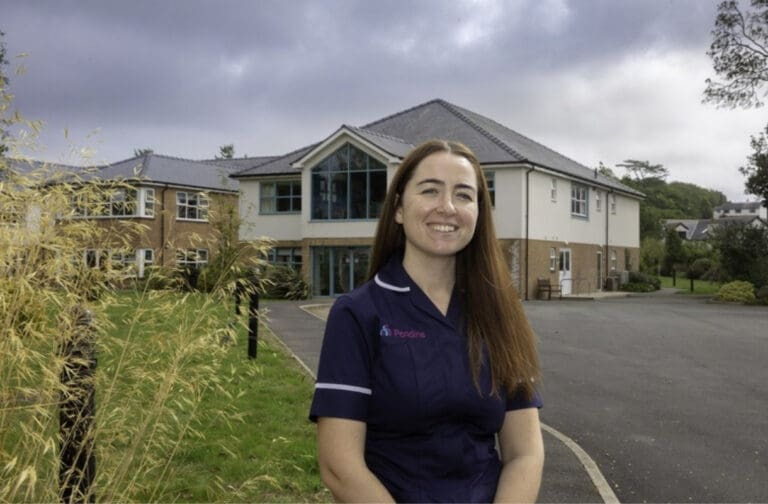 ‘Job of my dreams’ says nurse shortlisted for prestigious Wales award Amy Rowlands, Wales Care Awards Independent Nurse of the Year finalist, at Bryn Seiont Newydd in Caernarfon