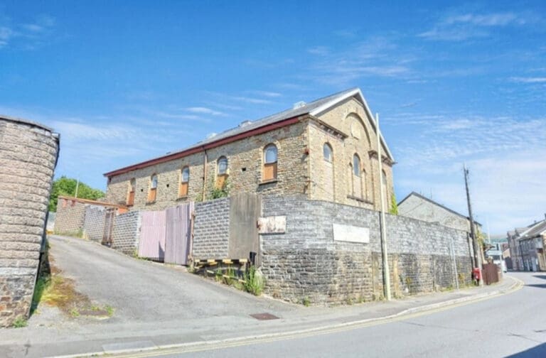 Former Welsh chapel goes up for auction with £1 guide price The converted former chapel on High Street, Porth, which is for sale at auction