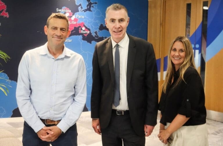 Welsh fintech leaders call for easier access to funding and less red tape Adam Price MS at a FinTech Wales roundtable with sector leaders